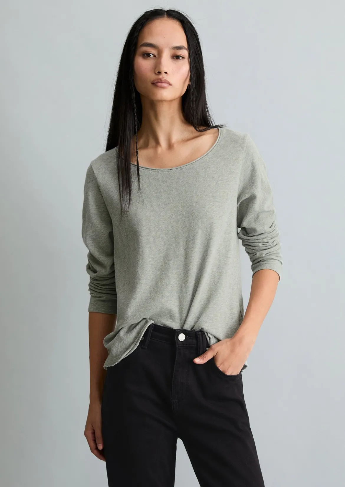 Longsleeve regular aus Organic Cotton