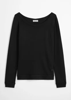 Longsleeve regular aus weichem Baumwoll-Single-Jersey
