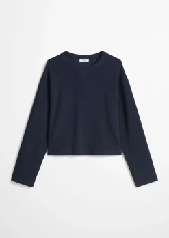 Longsleeve relaxed aus Heavy Jersey