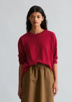 Longsleeve relaxed aus Organic Cotton