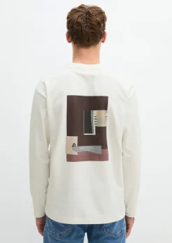 Longsleeve relaxed Heavy Jersey mit Rückenprint