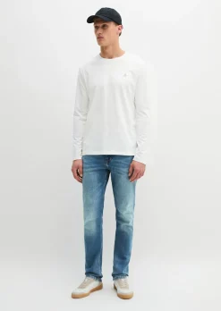 Longsleeve shaped aus reiner Bio-Baumwolle