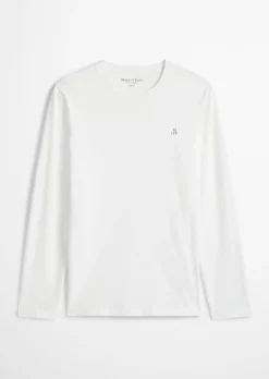 Longsleeve shaped aus reiner Bio-Baumwolle