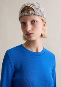 Longsleeve slim aus softem Bio-Baumwolle-Modal-Stretch-Jersey