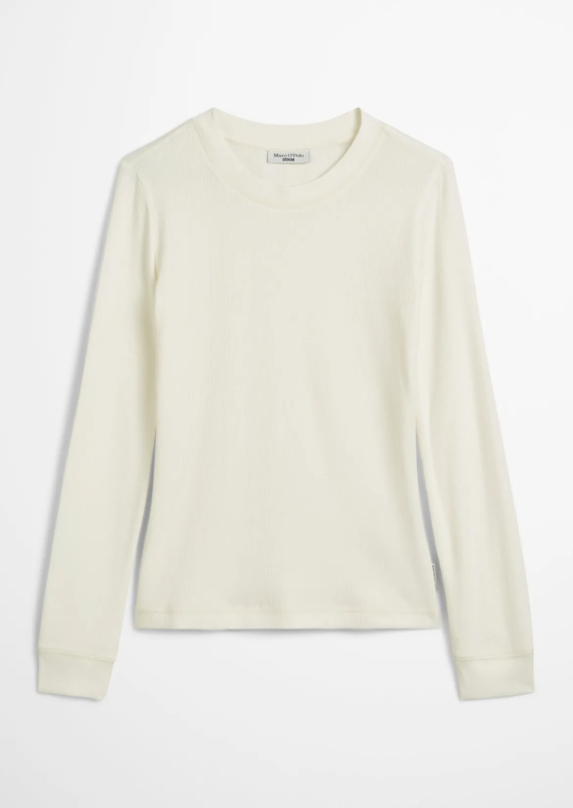 Longsleeve slim aus softem Bio-Baumwolle-Modal-Stretch-Jersey