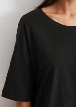 Lounge-Cropped-Top aus reiner Bio-Baumwolle