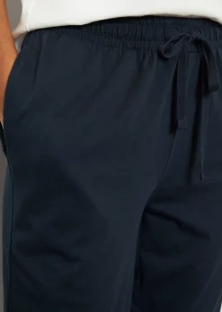 Lounge-Hose aus Bio-Baumwoll-Jersey
