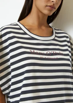 Lounge-Longshirt aus reiner Bio-Baumwolle