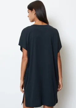Lounge-Longshirt aus reiner Bio-Baumwolle