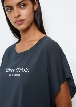 Lounge-Longshirt aus reiner Bio-Baumwolle