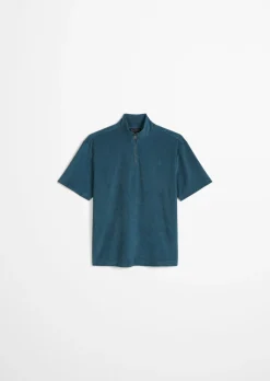 Lounge-Shirt in flauschiger Frottee-Qualität