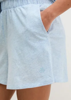 Lounge-Shorts aus reiner Bio-Baumwolle