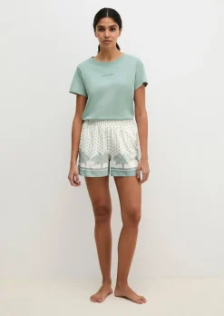 Lounge-Shorts aus reiner Bio-Baumwolle