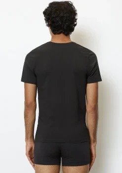 Lounge-T-Shirt mit Rundhalsausschnitt im 2er Set