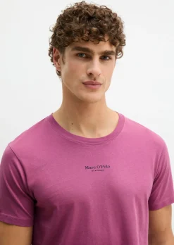 Lounge-T-Shirt mit Rundhalsausschnitt