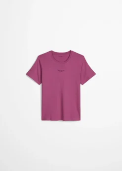 Lounge-T-Shirt mit Rundhalsausschnitt