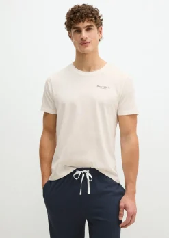 Lounge-T-Shirt regular aus Bio-Baumwolle