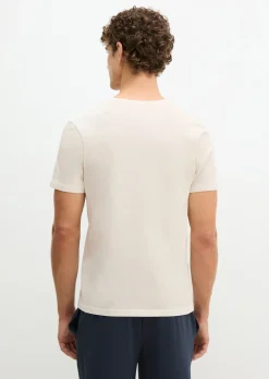 Lounge-T-Shirt regular aus Bio-Baumwolle