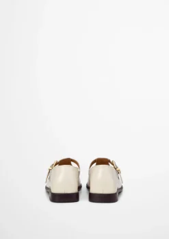 Mary-Jane Loafer Model Fiona aus glänzendem Rindleder