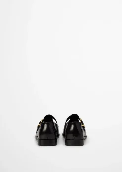 Mary-Jane Loafer Model Fiona aus glänzendem Rindleder