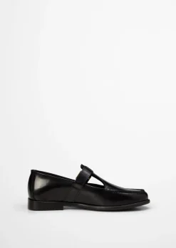 Mary-Jane Loafer Model Fiona aus glänzendem Rindleder