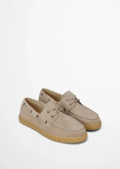 Mokassin Model Karo aus Veloursleder