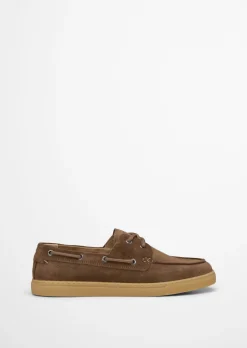 Mokassin Model Karo aus Veloursleder