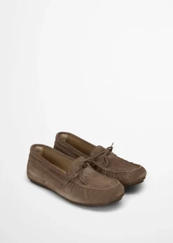 Mokassin Model Valentina aus weichem Veloursleder
