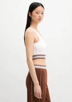 MOP Club '67 Bralette Athletics aus Stretch-Jersey