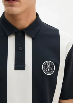 MOP Club '67 Football Tricot Polo, Heavy Jersey, Striped aus schwerer Bio-Baumwoll-Qualität