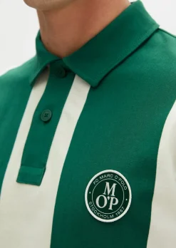 MOP Club '67 Football Tricot Polo, Heavy Jersey, Striped aus schwerer Bio-Baumwoll-Qualität