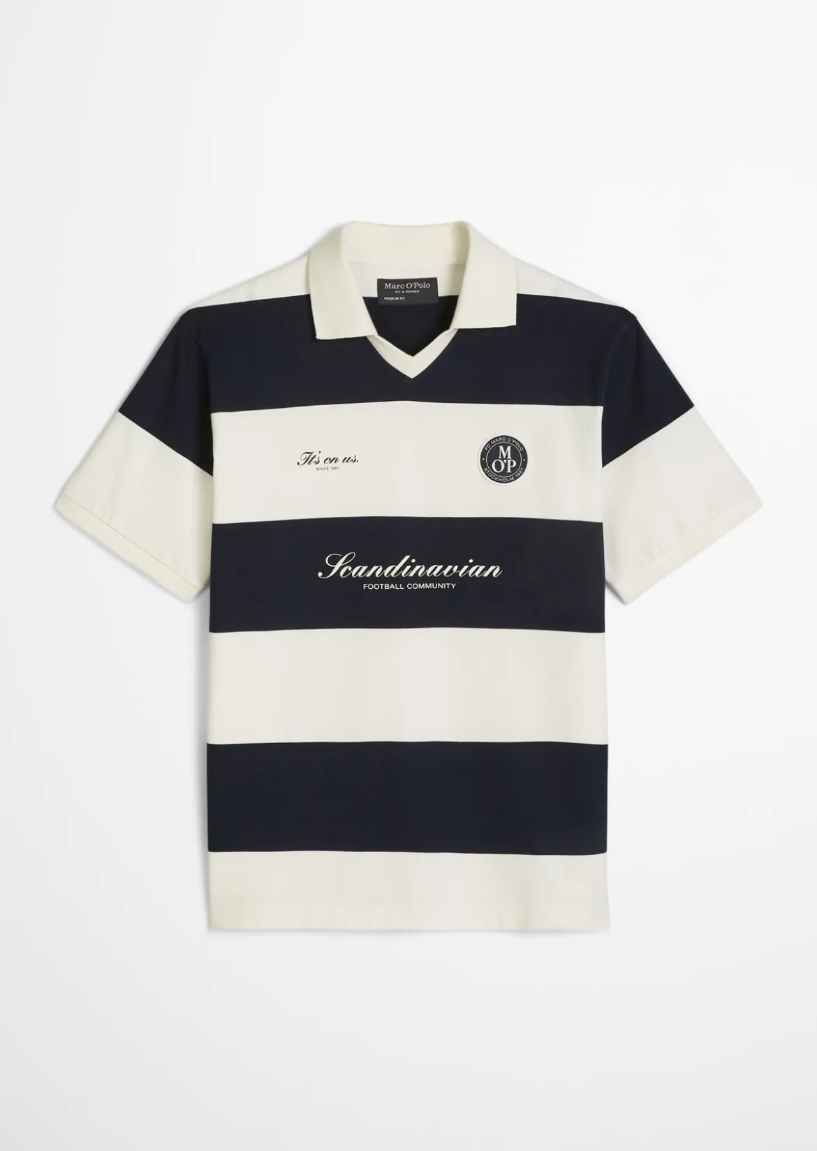 MOP Club '67 Football Tricot Polo, Heavy Jersey aus schwerer Bio-Baumwoll-Qualität
