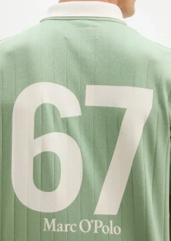 MOP Club '67 Football Tricot Polo, Rib aus reiner Bio-Baumwolle