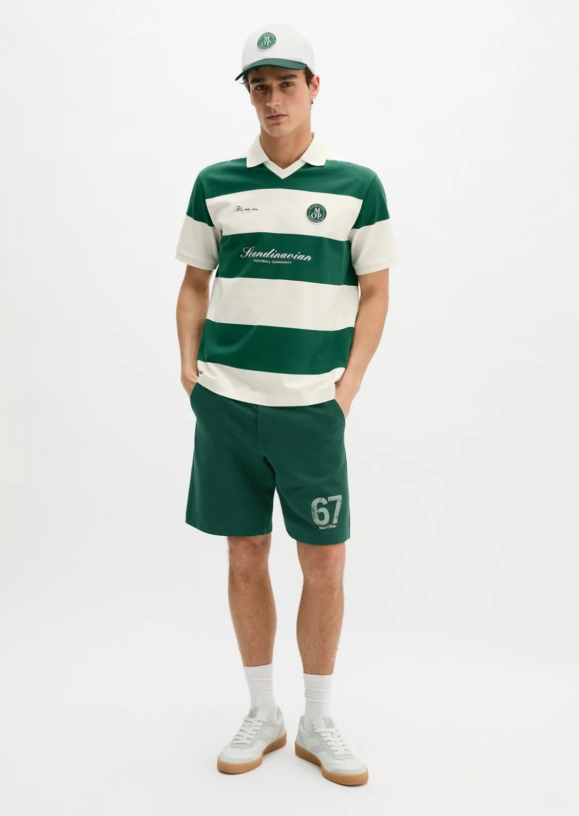 MOP Club '67 Football Tricot Polo, Heavy Jersey aus schwerer Bio-Baumwoll-Qualität