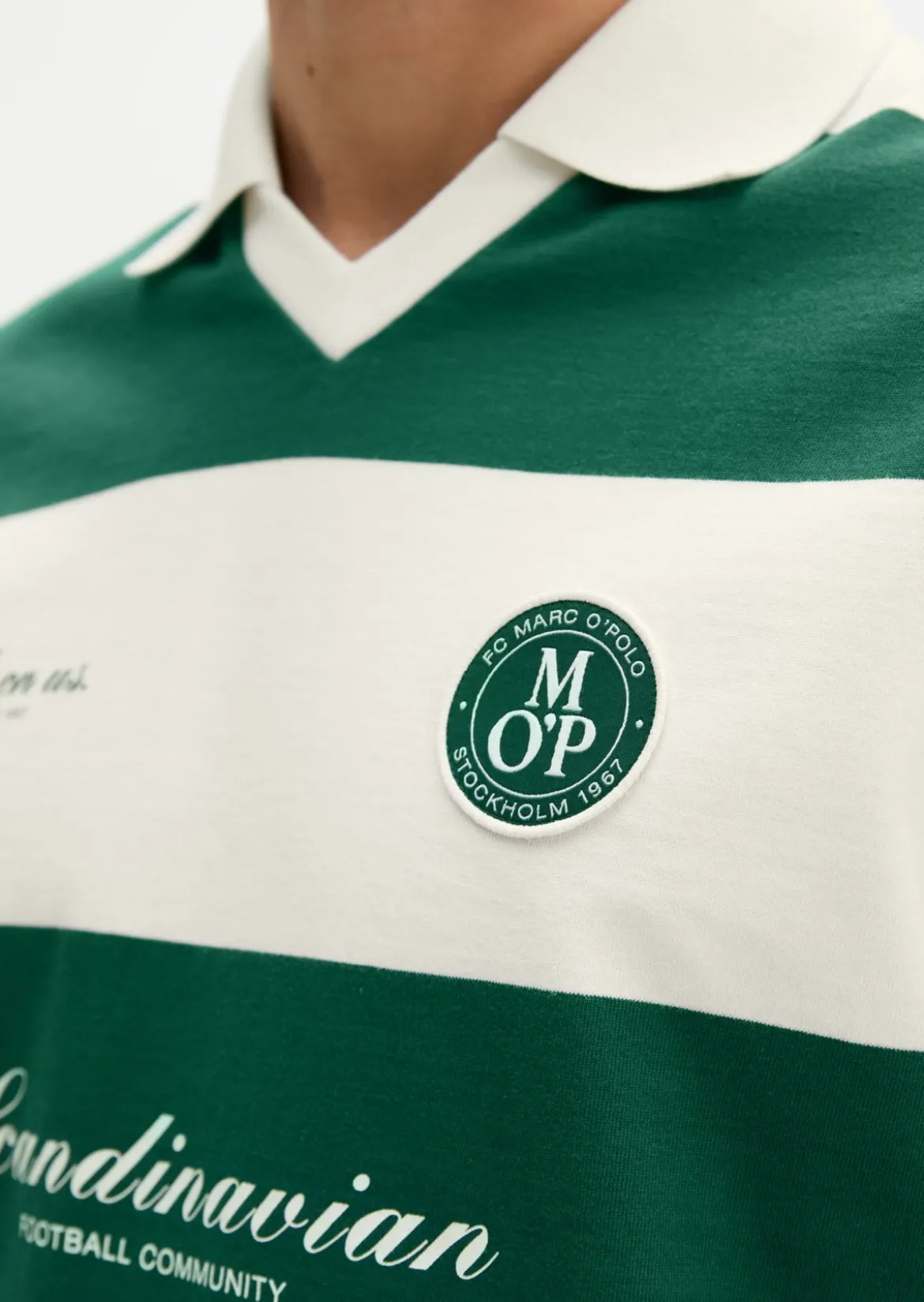 MOP Club '67 Football Tricot Polo, Heavy Jersey aus schwerer Bio-Baumwoll-Qualität