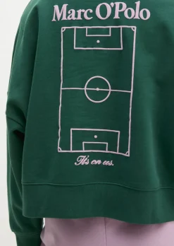 MOP Club '67 Sweater, Oversized, Boxy Fit mit gepeachter Oberfläche