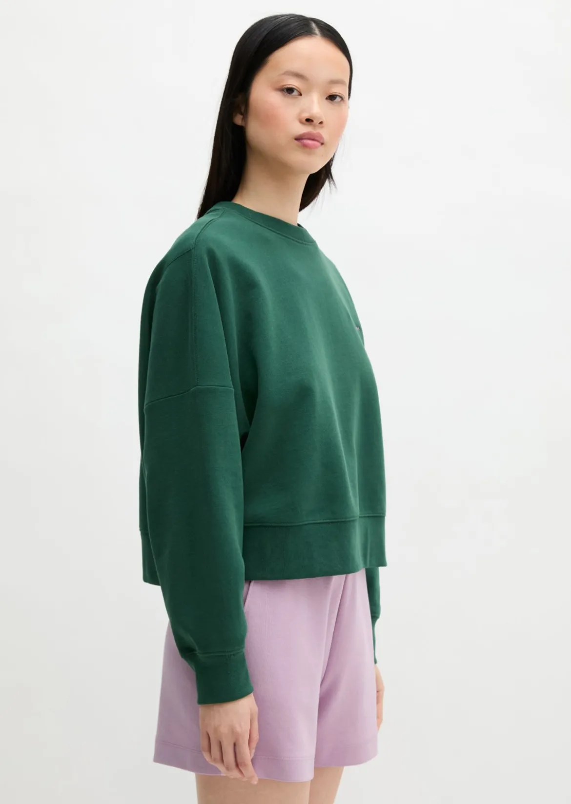 MOP Club '67 Sweater, Oversized, Boxy Fit mit gepeachter Oberfläche