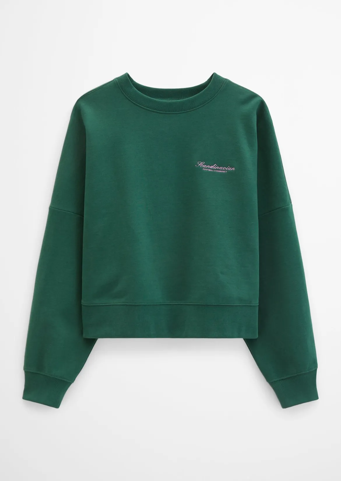 MOP Club '67 Sweater, Oversized, Boxy Fit mit gepeachter Oberfläche