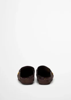 Mule Model Floria aus Veloursleder