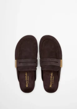 Mule Model Floria aus Veloursleder