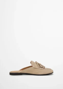 Mule Model Safina mit Schleife und Quasten