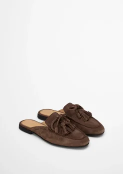 Mule Model Safina mit Schleife und Quasten