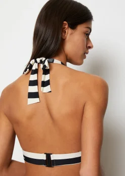 Neckholder-Bikini-Top aus recyceltem Material