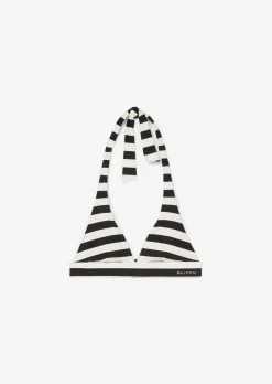 Neckholder-Bikini-Top aus recyceltem Material