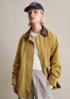 Outdoor-Barnjacket relaxed aus Cotton-Nylon-Mix