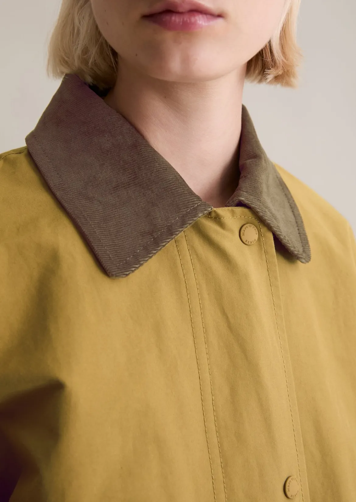 Outdoor-Barnjacket relaxed aus Cotton-Nylon-Mix