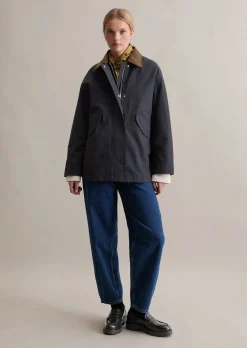 Outdoor-Barnjacket relaxed aus Cotton-Nylon-Mix