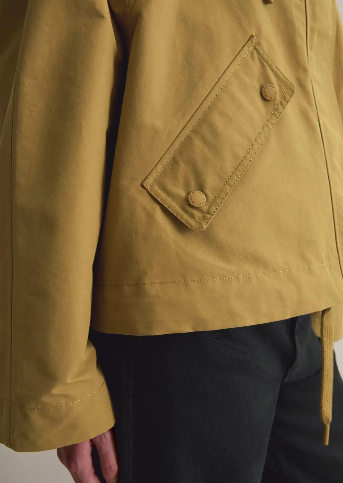 Outdoor-Jacke relaxed aus Cotton-Nylon