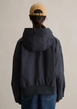 Outdoor-Jacke relaxed aus Cotton-Nylon
