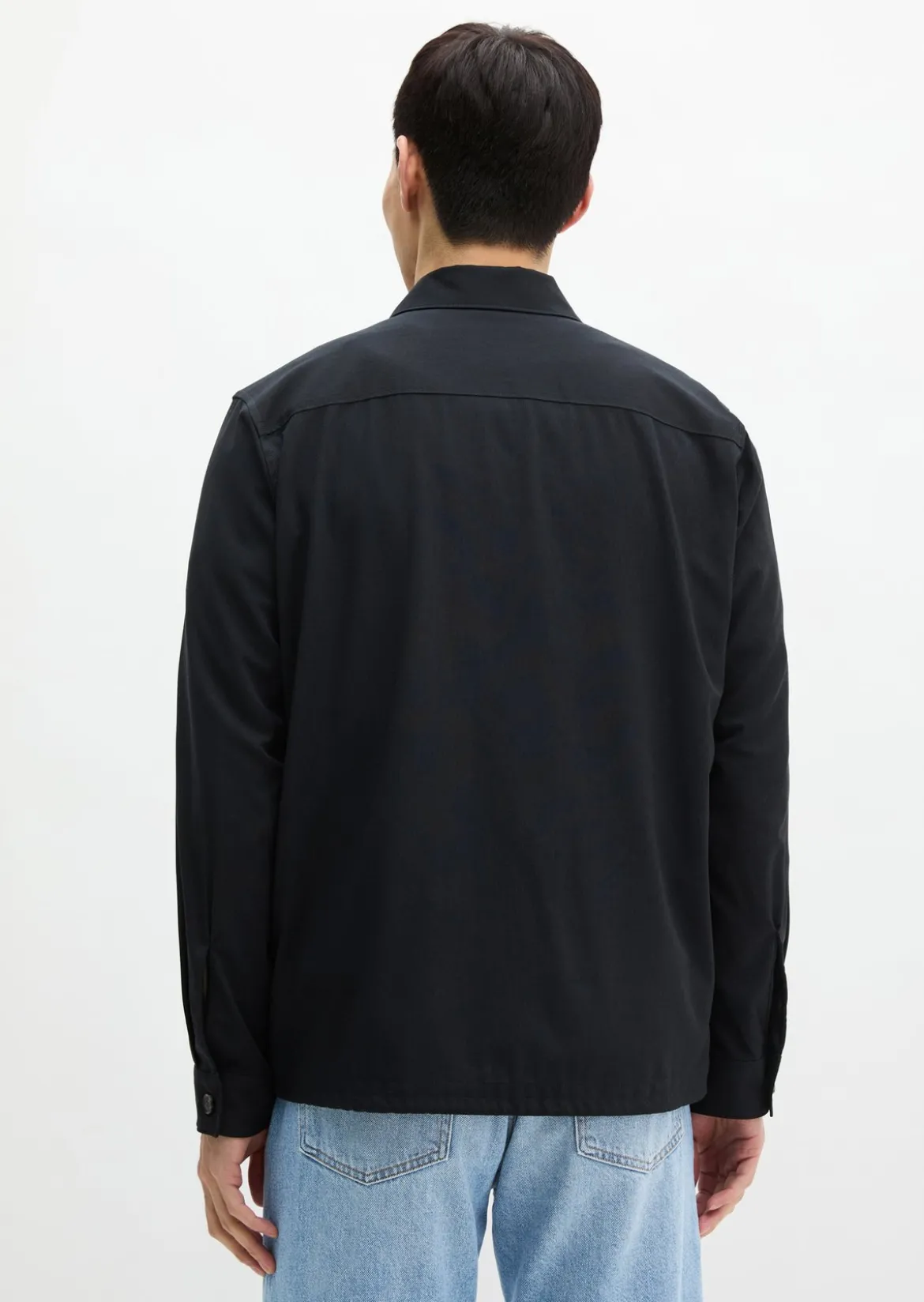 Overshirt aus sommerlichem Woll-Mix